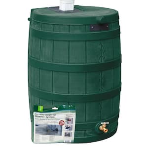 50 Gal. Diverter Kit Green Rain Barrel