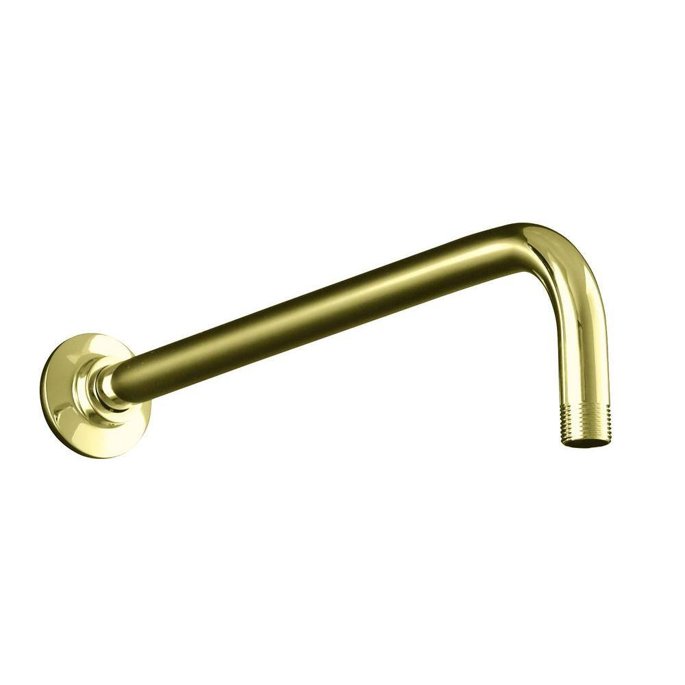 KOHLER Shower Arm in Vibrant French Gold-K-10124-AF - The Home Depot