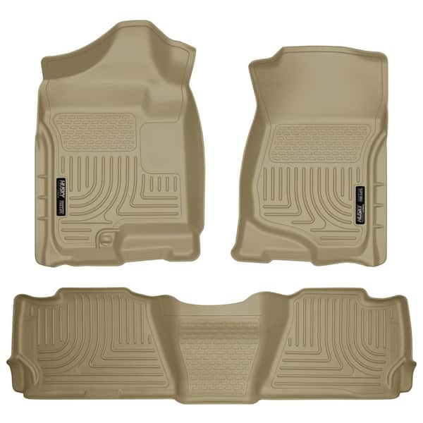Husky Liners Front & 2nd Seat Floor Liners Fits 07-14 Suburban 1500/Yukon XL 1500