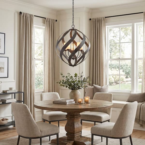 Quoizel Blacksmith 5-Light Old Black Pendant BMS2826OK - The Home