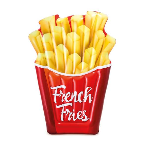 Intex 12-Gauge Vinyl French Fries Inflatable Pool Float