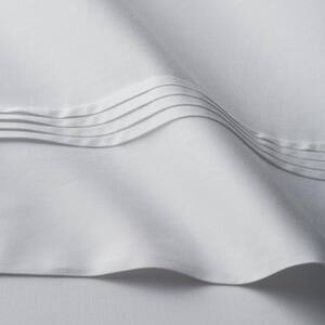 Legends Luxury Solid 600-Thread Count Egyptian Cotton Sateen Flat Sheet