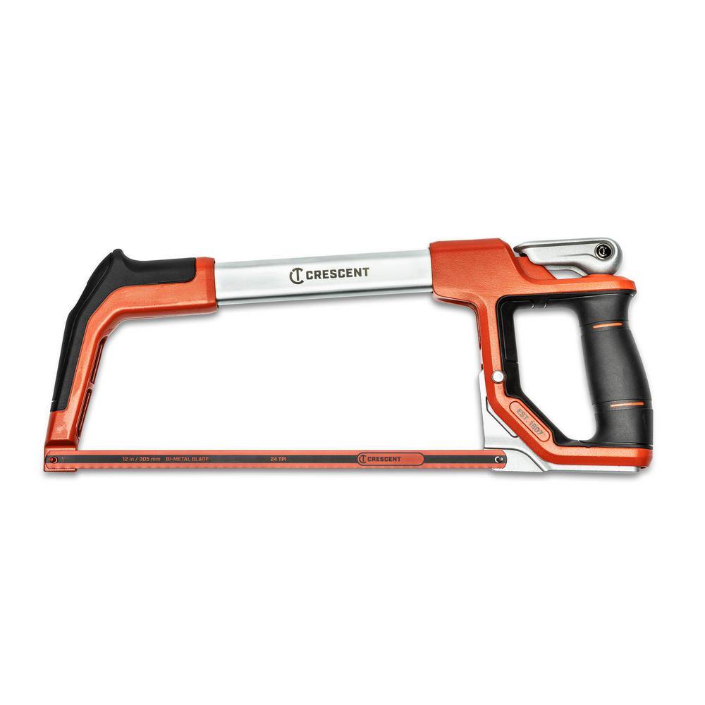 Greenlee 333A Die Cast Aluminum Hacksaw - 12-Inch Heavy-Duty Saw With Blade Storage