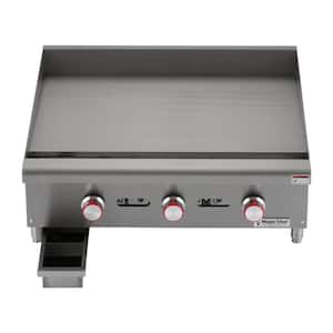 36 in. Commercial Manual Countertop Griddle