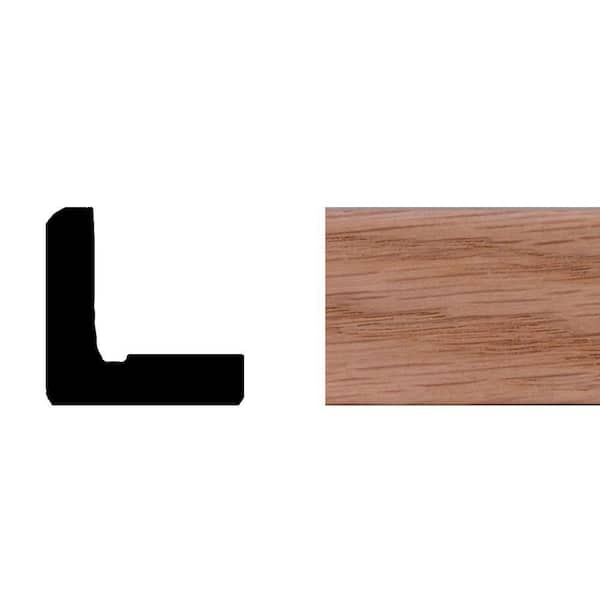 Builders Choice LWM205 1-1/16 in. x 1-1/16 in. Oak Wood Outside Corner Moulding