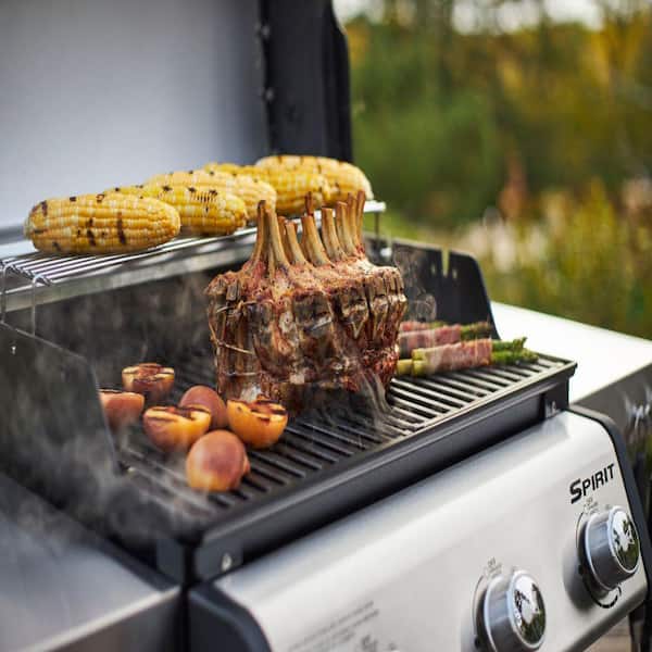 Weber Spirit S-315 NG Gas Grill Stainless Steel 