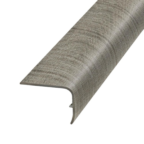 PERFORMANCE ACCESSORIES Tradewind 1.32 in. Thick x 1.88 in. Wide x 78.7 in. Length Vinyl Stair Nose Molding
