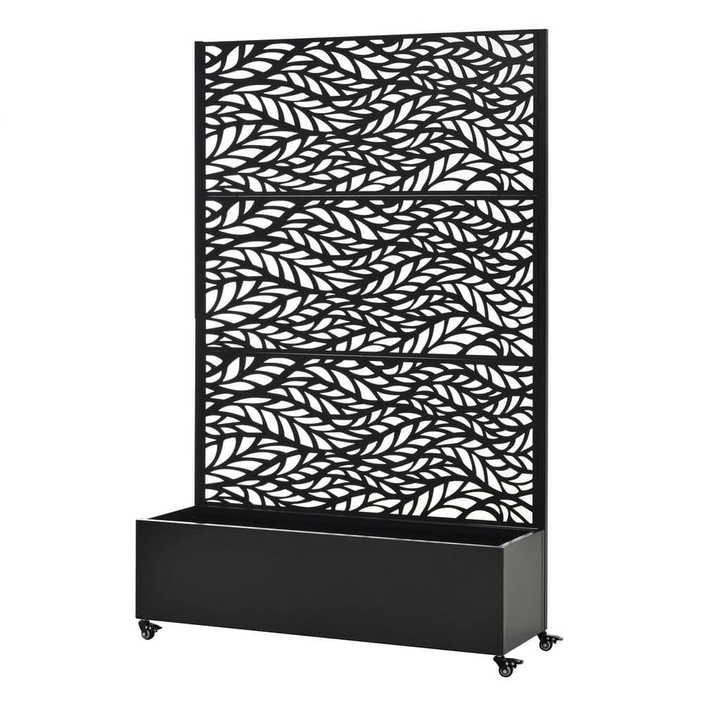 "Metal Raised Garden Bed with Wheels and Trellis, 73""x47""x16"" Planter Box for Climbing Plants, Vegetables & Vines" price history on PriceWatchPro
