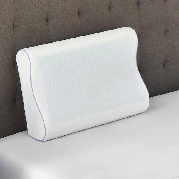 Lounge Doctor Cooling Gel Memory Foam Contour Pillow