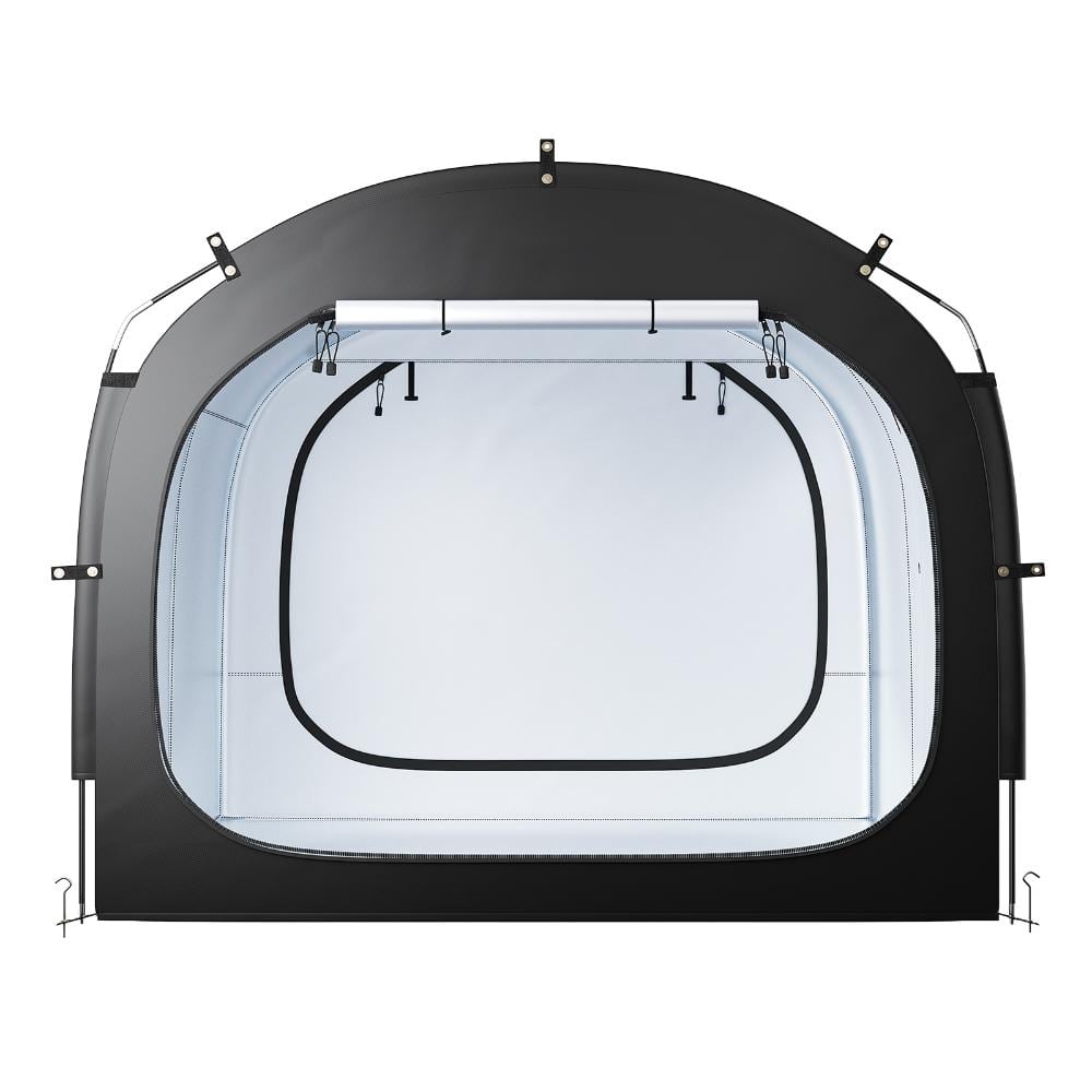 Bike Storage Tent for 5 Bikes, Waterproof Outdoor Bike Shed with PU4000 Coating and Fiberglass Frame price history on PriceWatchPro