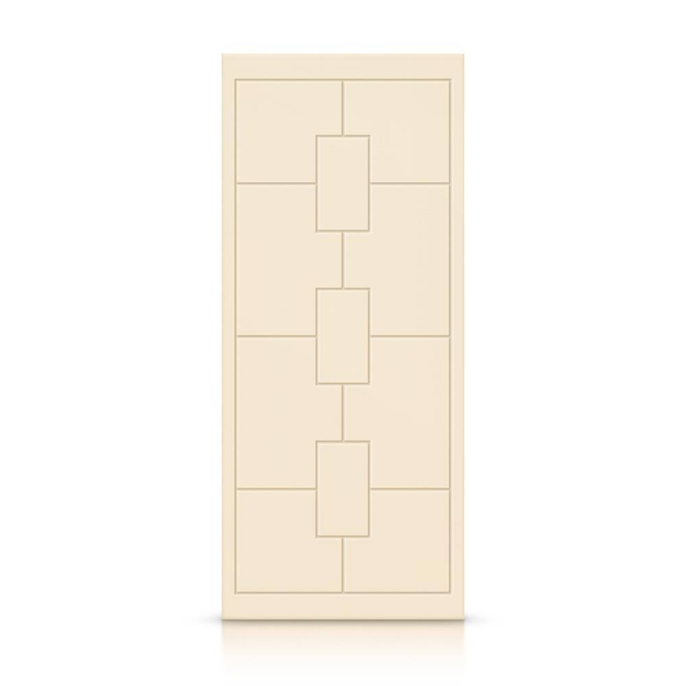 24 in. x 80 in. Hollow Core Beige Painted Composite MDF Interior Door Slab price history on PriceWatchPro