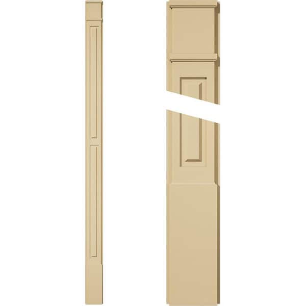 Ekena Millwork 2 in. D x 7 in. W x 120 in. L Primed Polyurethane Pilaster 1- Pack