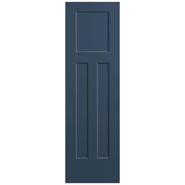 Masonite 24 in. x 80 in. 3-Panel Winslow Single Bore Hollow Core Night Tide Molded Composite Interior Door Slab