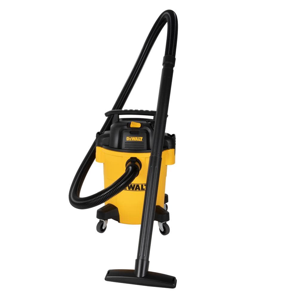 DEWALT 6 Gal. 4.0 HP Poly Wet/Dry Vacuum with Hose and Accessories DXV06PL