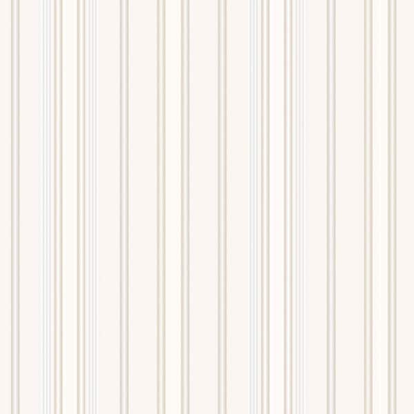 Unbranded Nostalgie Beige Stripe Wallpaper Sample