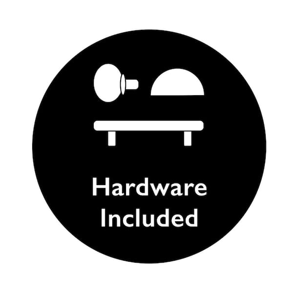 Design House Oil Rubbed Bronze Steel and Zinc Construction Standard Handrail Bracket (5-Pack)