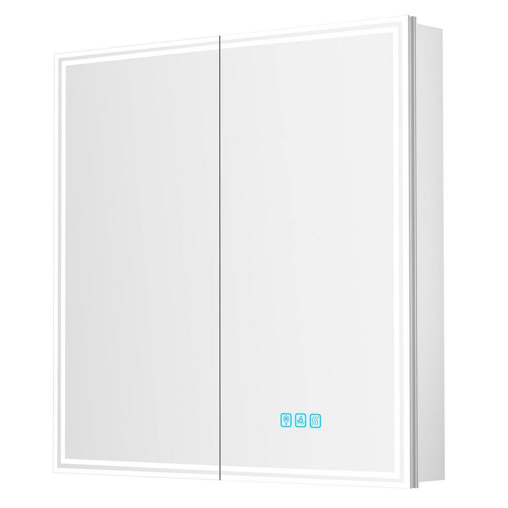 36 in. W x 36 in. H Rectangular Aluminum Medicine Cabinet with Mirror, Dimmable, Flowing Light, Anti-Fog price history on PriceWatchPro