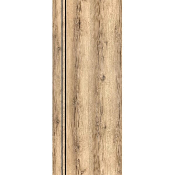 Sartodoors 30 in. x 32 in. Solid Wood with Honeycomb Oak Interior Door Slab