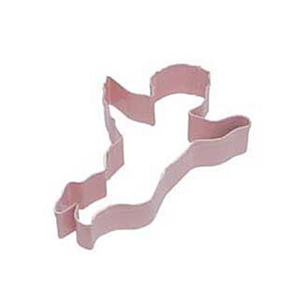 CybrTrayd 12-Piece 4.5 in. Cupid Pink Polyresin Cookie Cutter/Cookie Recipe