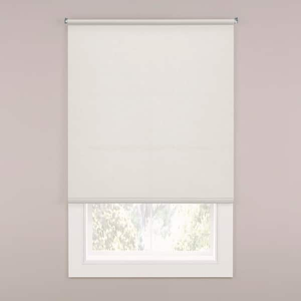 Off Cut Shades Blackout Roller Shade with Deco Trim - Chain Operated with  Valance - 33-inc