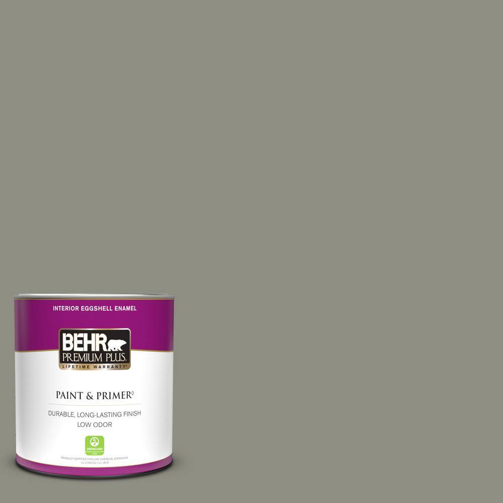 BEHR PREMIUM PLUS 1 qt. N3705 Incognito Eggshell Enamel Low Odor