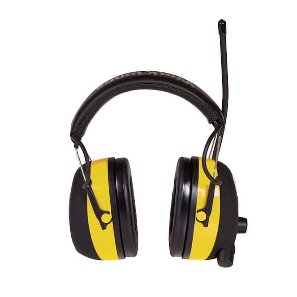 Wireless Bluetooth WorkTunes AM FM MP3 Headphones Hearing Protection Muffs 
