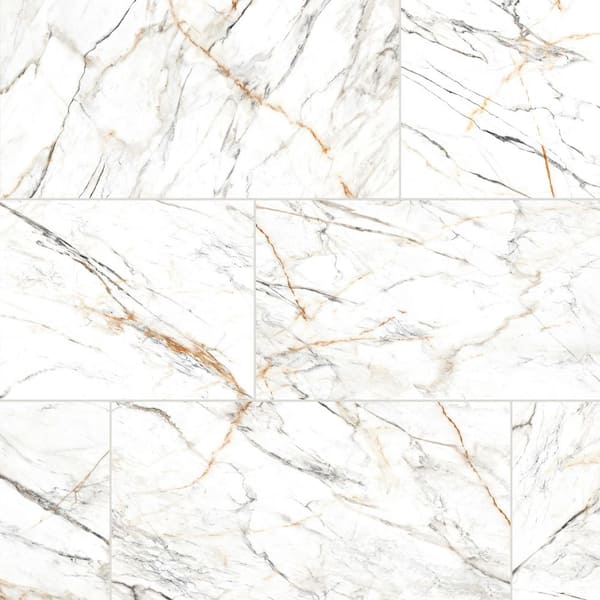 Picasso White Matte 24 in. x 48 in. Porcelain Floor and Wall Tile (615.6 Sq. Ft./Pallet)