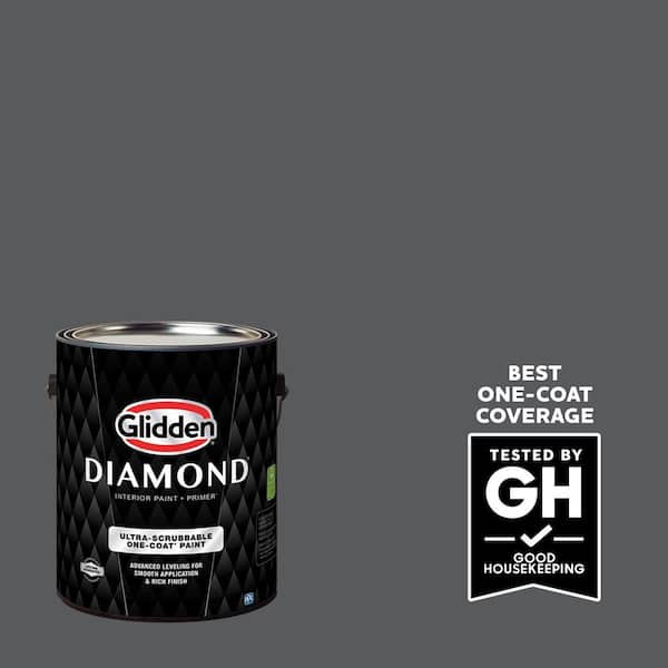 Glidden Diamond 1-gal. Zombie PPG1010-7 Semi-Gloss Interior Paint with Primer