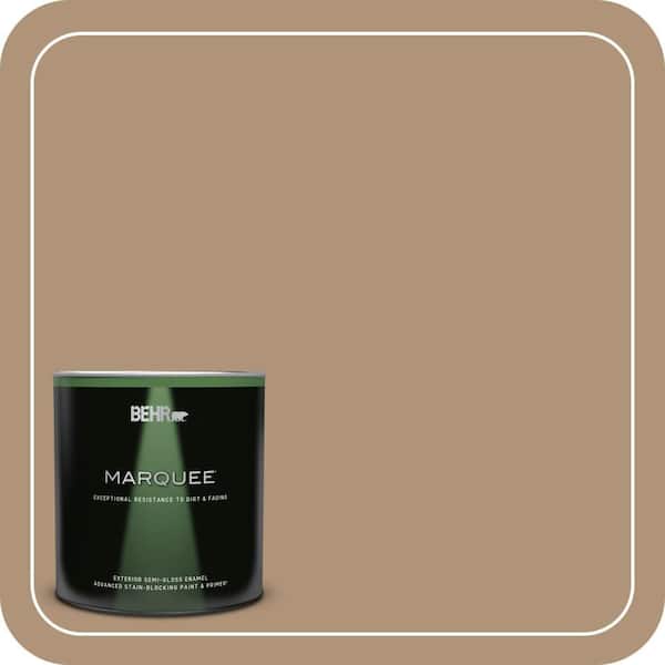 BEHR MARQUEE 1 qt. Home Decorators Collection #HDC-NT-22 Nomadic Semi-Gloss Enamel Exterior Paint & Primer