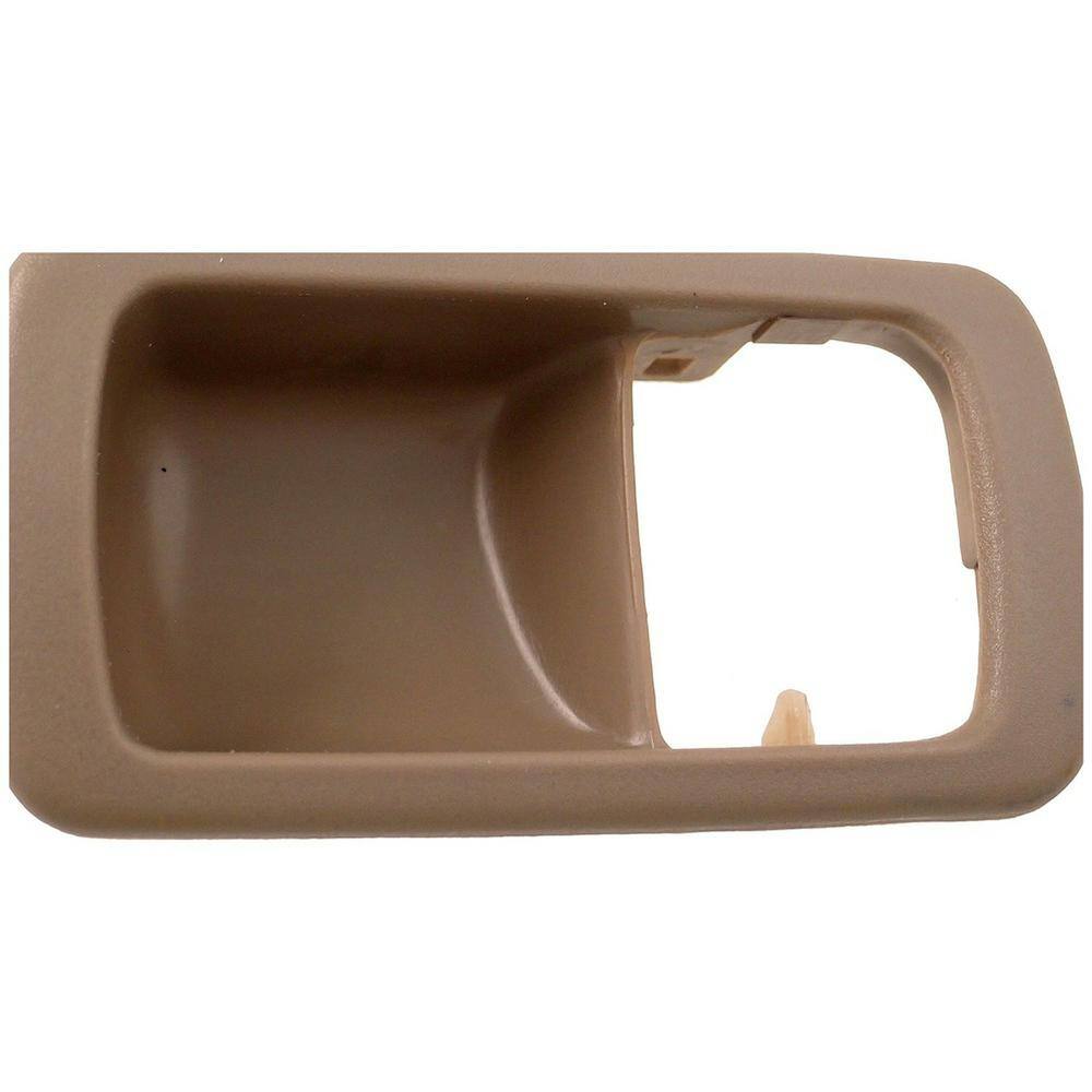 Case and Locking Mechanism Fits Left and Right Side in OE Tan or Brown Color T1A-69206-32071-E0 1992-1996 Toyota Camry Inside Door Handles T1A-69205-32071-E0 TruBuilt 1 Automotive Driver and Passenger Side With Bezel 