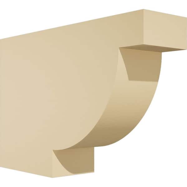 Ekena Millwork Standard Alpine 3 in. W x 8 in. H x 12 in. D Signature Urethane Rafter Tail Outlooker