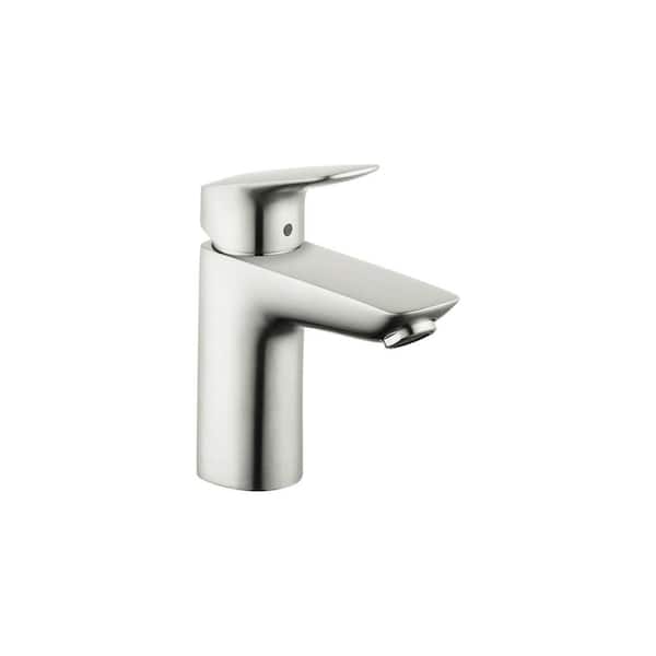 Hansgrohe Logis Single Handle Single Hole Bathroom Faucet in Brushed Nickel
