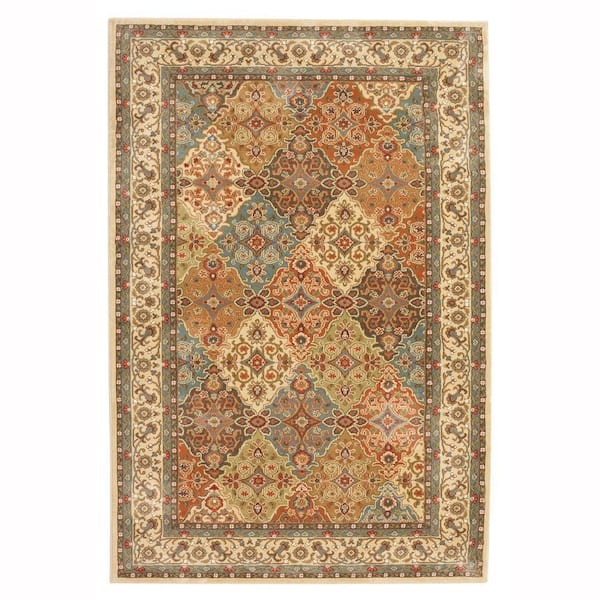 Home Decorators Collection Persia Almond Buff 8 ft. x 10 ft. Indoor Area Rug