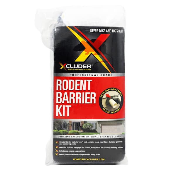 Xcluder Rodent Control Fill Fabric Large DIY Kit - Steel Wool Blend; Protect Properties