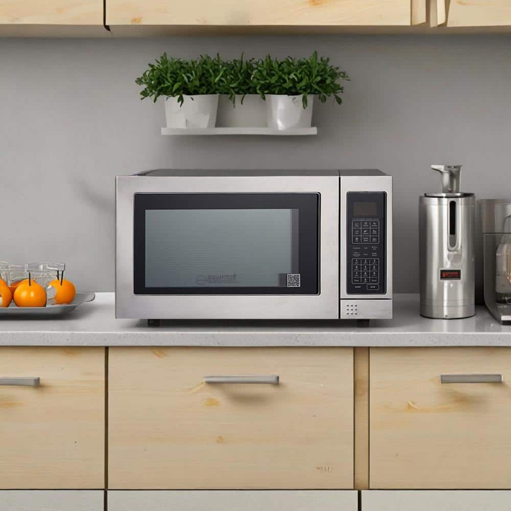 Equator Stainless Steel 3-in-1 Microwave Grill Convection Oven