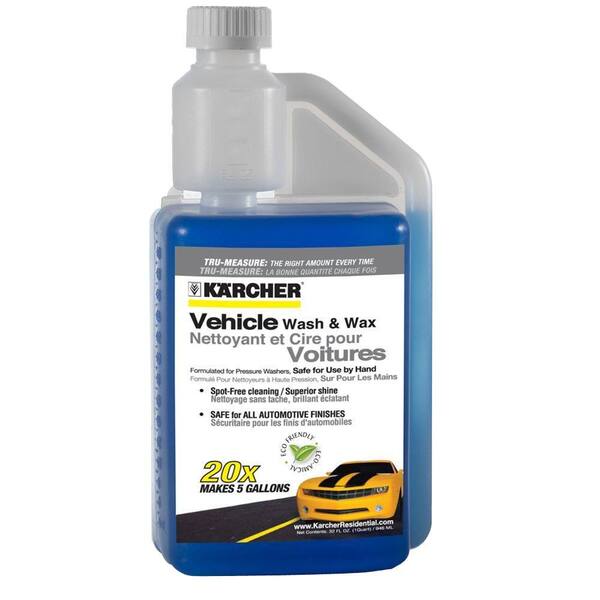 Karcher 1 qt. Vehicle Wash and Wax 20x Concentrate
