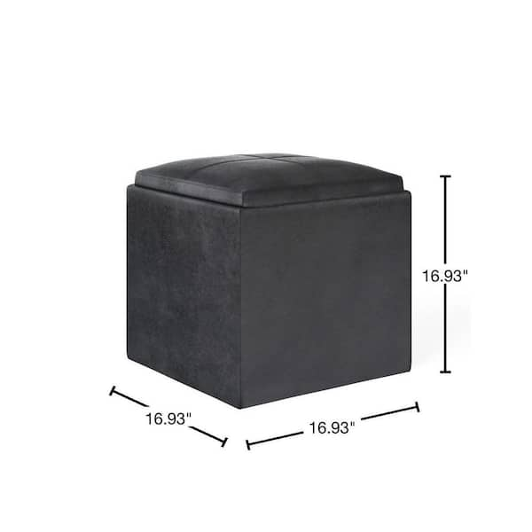 Square Purple Footrest Small Footstool Multicolour Pouffe purple Ottoman  Small Cube Stool Handmade Foot Rest 