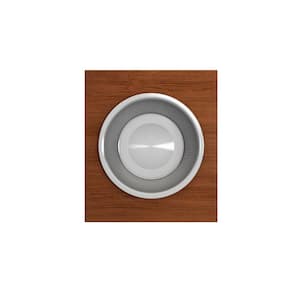 17.13 in. Prep Board Set for Workstation Sinks with Large Round Stainless Steel Mixing Bowl and Colander