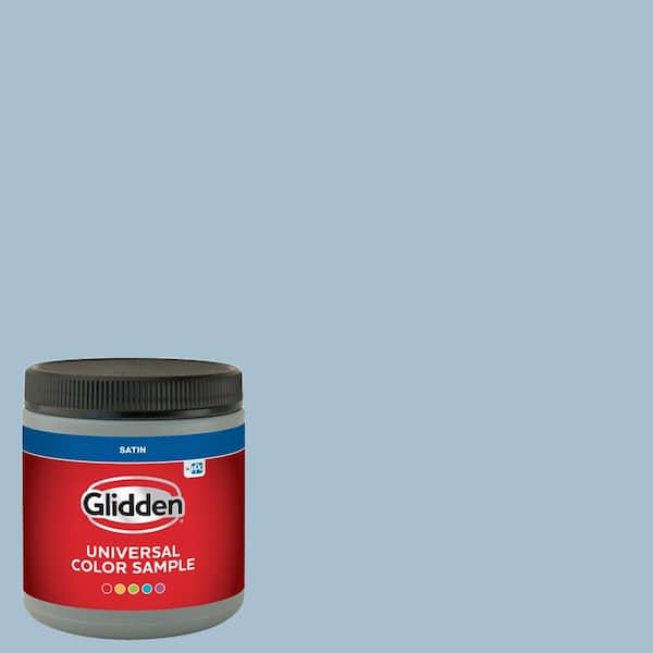 Glidden 8 oz. PPG1152-3 Graceful Satin Interior Paint Sample