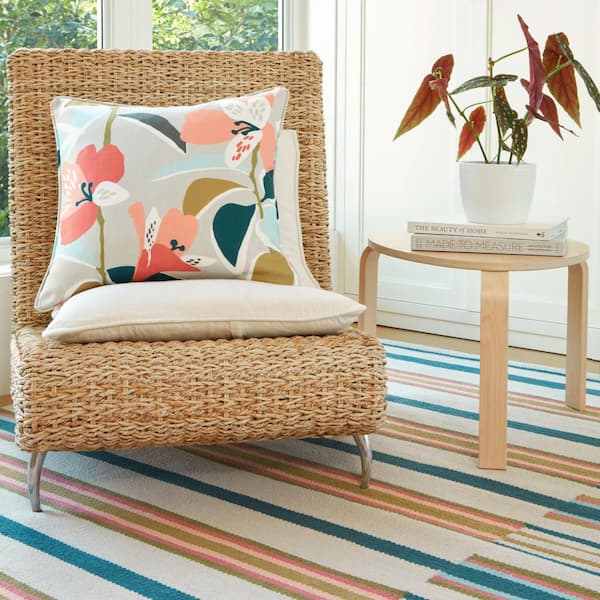 Everly Handwoven Cotton Multi 8 ft. x 10 ft. Indoor Area Rug