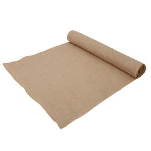 5 ft. x 90 ft. 12 oz. Natural Burlap Fabric for Weed Barrier, Raised Bed, Seed Cover, Tree Wrap Burlap