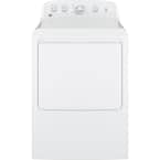 7.2 cu. ft. 240-Volt White Electric Vented Dryer