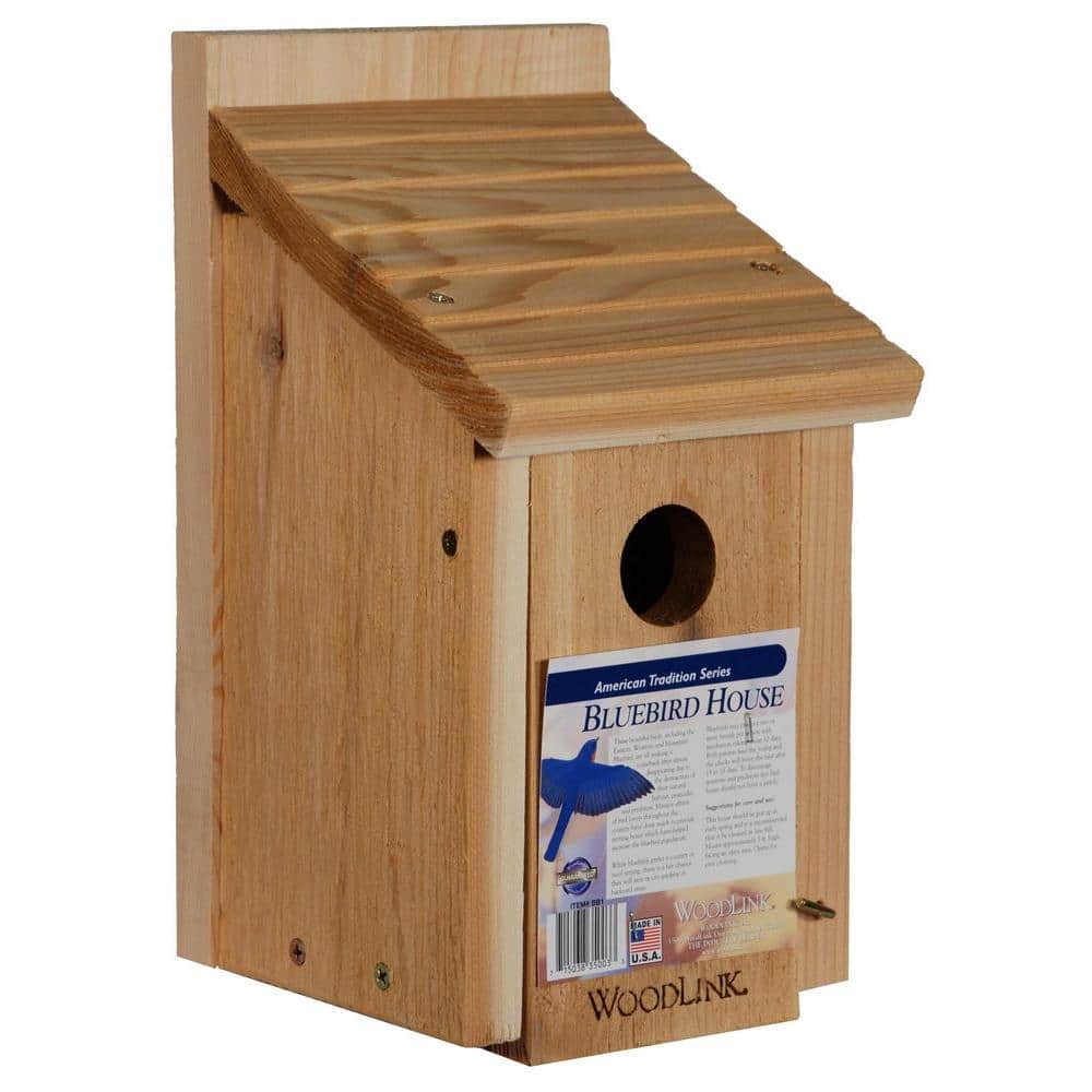 Woodlink WLLNABB Audubon Cedar Bluebird House Handcrafted -  Woodlink Ltd