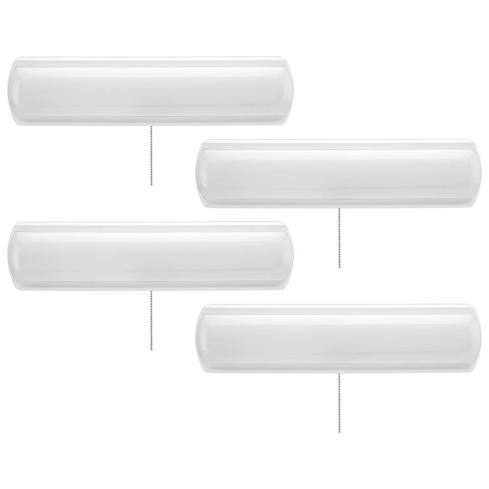 ETi 18 in. LED Flush Mount Closet Light with Pull Chain 1200 Lumens