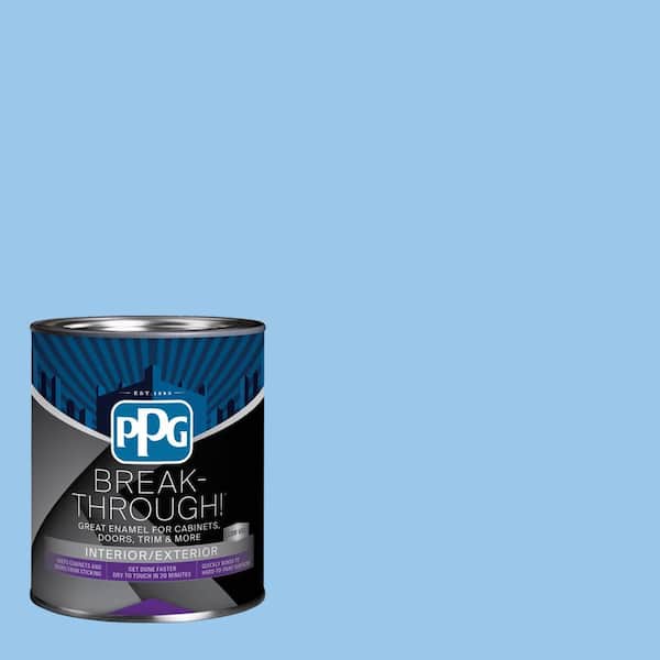 Break-Through! 1 qt. PPG1241-3 Sweet Dreams Satin Door, Trim & Cabinet Paint