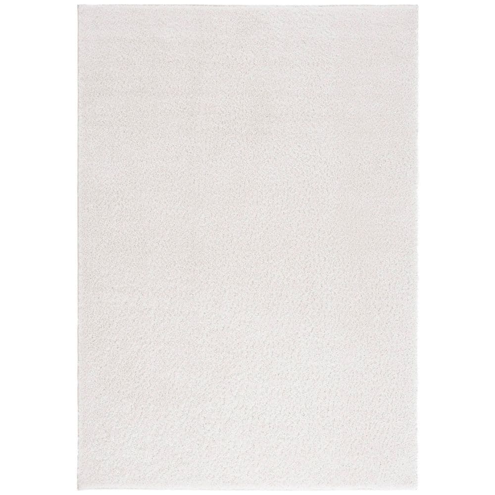 Penelope Shag 4 ft. x 6 ft. Ivory Modern Solid Area Rug price history on PriceWatchPro