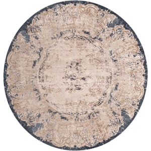 Chateau Adams Beige 8' 0 x 8' 0 Round Rug