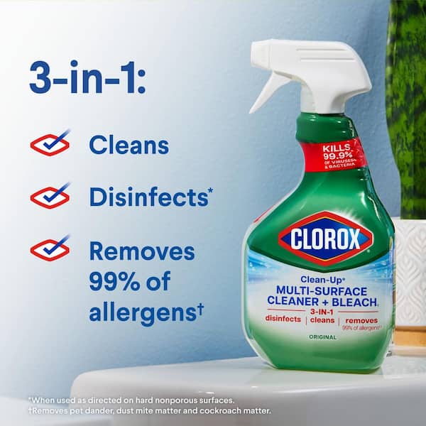 Clean-Up 32 oz. All-Purpose Cleaner with Bleach Spray (3-Pack)