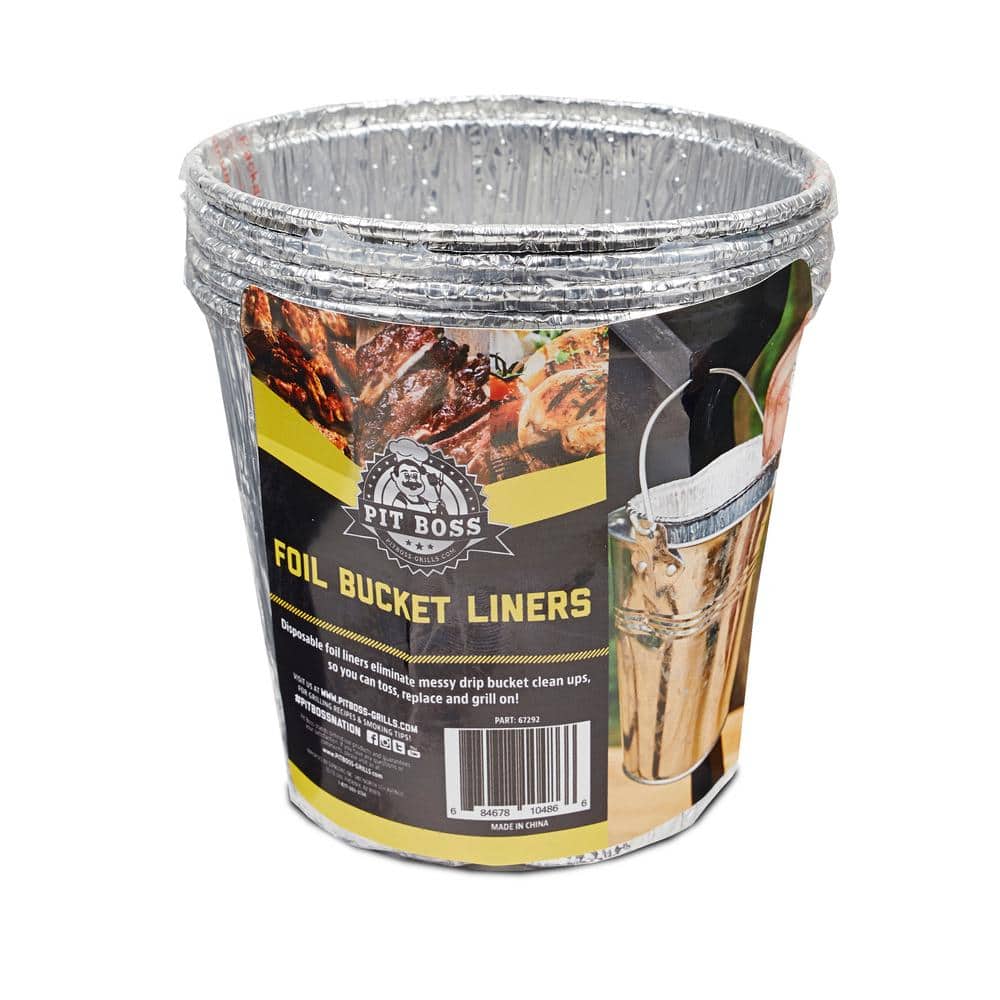 Reviews for Pit Boss Foil Bucket Liners for Pellet Grills (6-Pack)