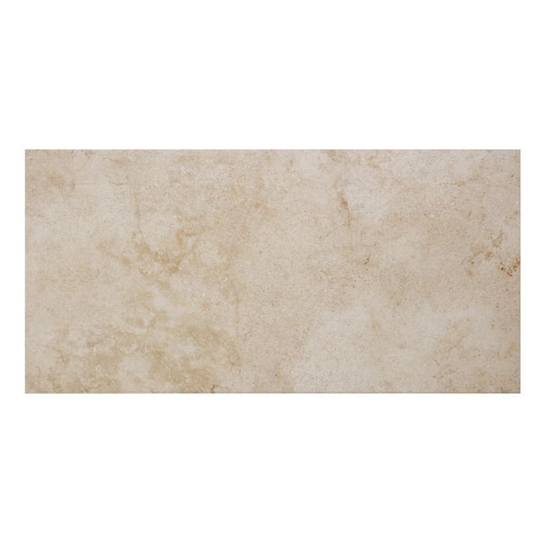 LifeProof Limestone 12 in. x 24 in. Glazed Porcelain Floor and Wall Tile (15.6 sq. ft. / case) LifeProof Limestone 12 in. x 24 in. Glazed Porcelain Floor and Wall Tile (15.6 sq. ft. / case)